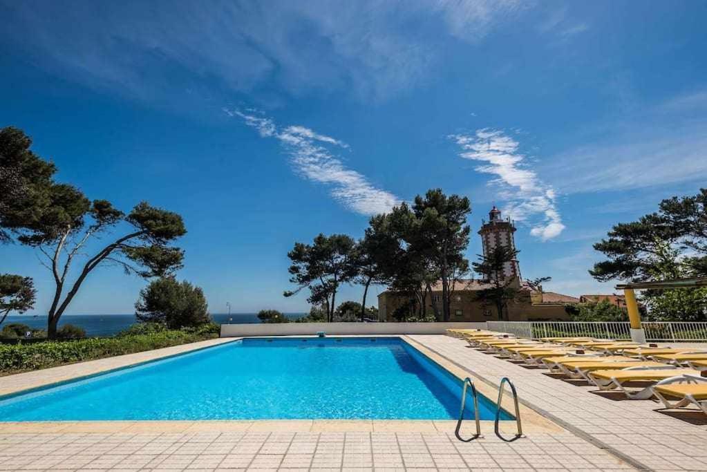 Unique Beach Villa With Ocean View Pool Tennis Cascaes Exterior foto